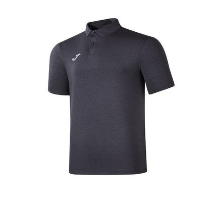 Men's elastic POLO shirt [black] 