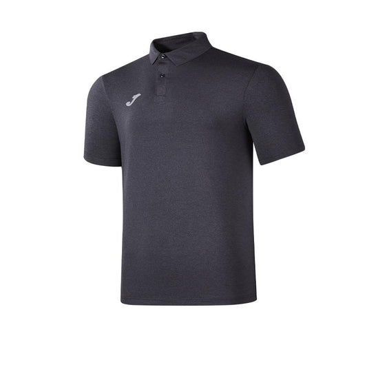 Men's elastic POLO shirt [black] 
