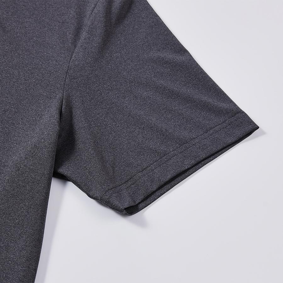 Men's elastic POLO shirt [black] 