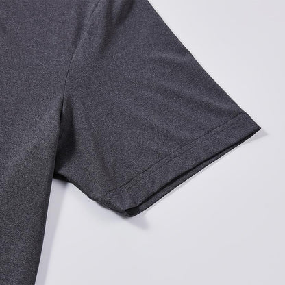 Men's elastic POLO shirt [black] 