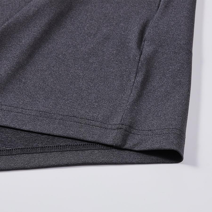 Men's elastic POLO shirt [black] 