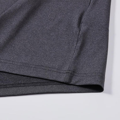 Men's elastic POLO shirt [black] 