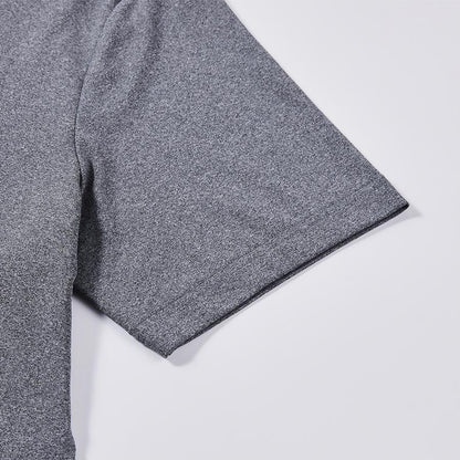 Men's elastic POLO shirt [grey] 
