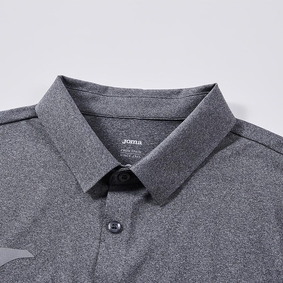 Men's elastic POLO shirt [grey] 