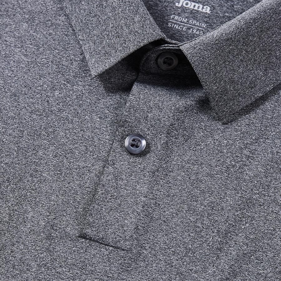 Men's elastic POLO shirt [grey] 