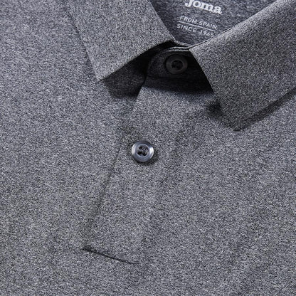 Men's elastic POLO shirt [grey] 