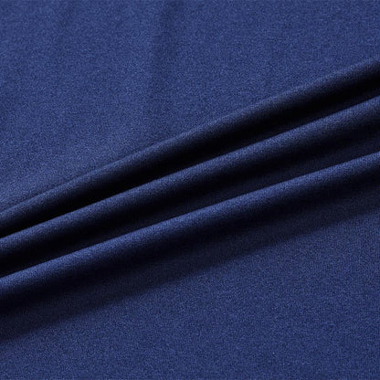 Men's elastic POLO shirt [navy blue] 