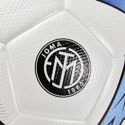 Wear-resistant and non-slip football [No. 5] - white and blue 