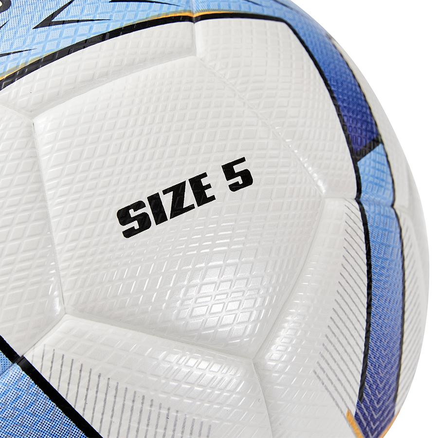 Wear-resistant and non-slip football [No. 5] - white and blue 