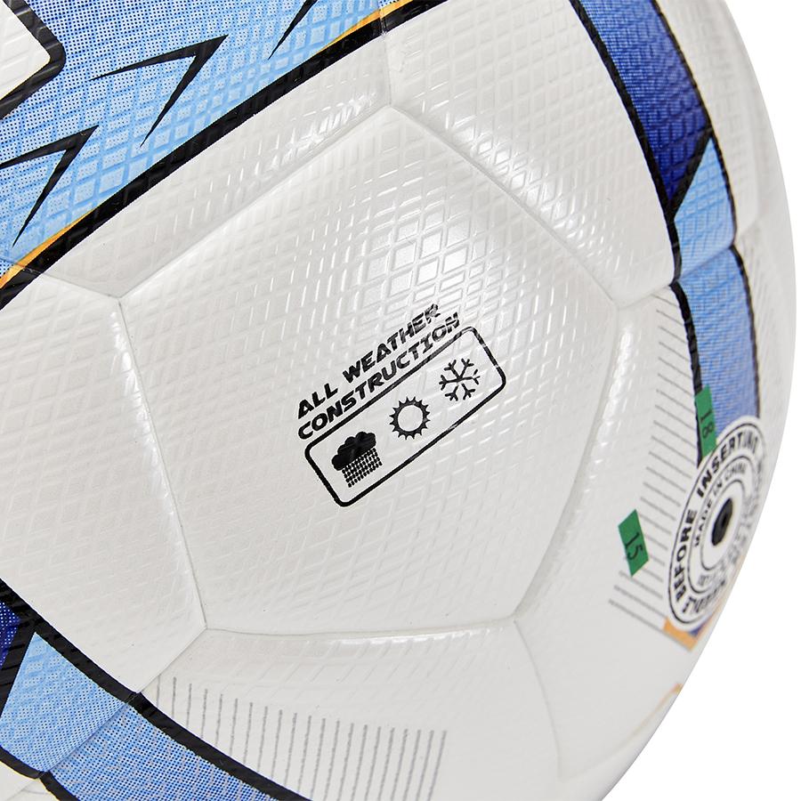 Wear-resistant and non-slip football [No. 5] - white and blue 