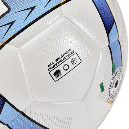 Wear-resistant and non-slip football [No. 5] - white and blue 