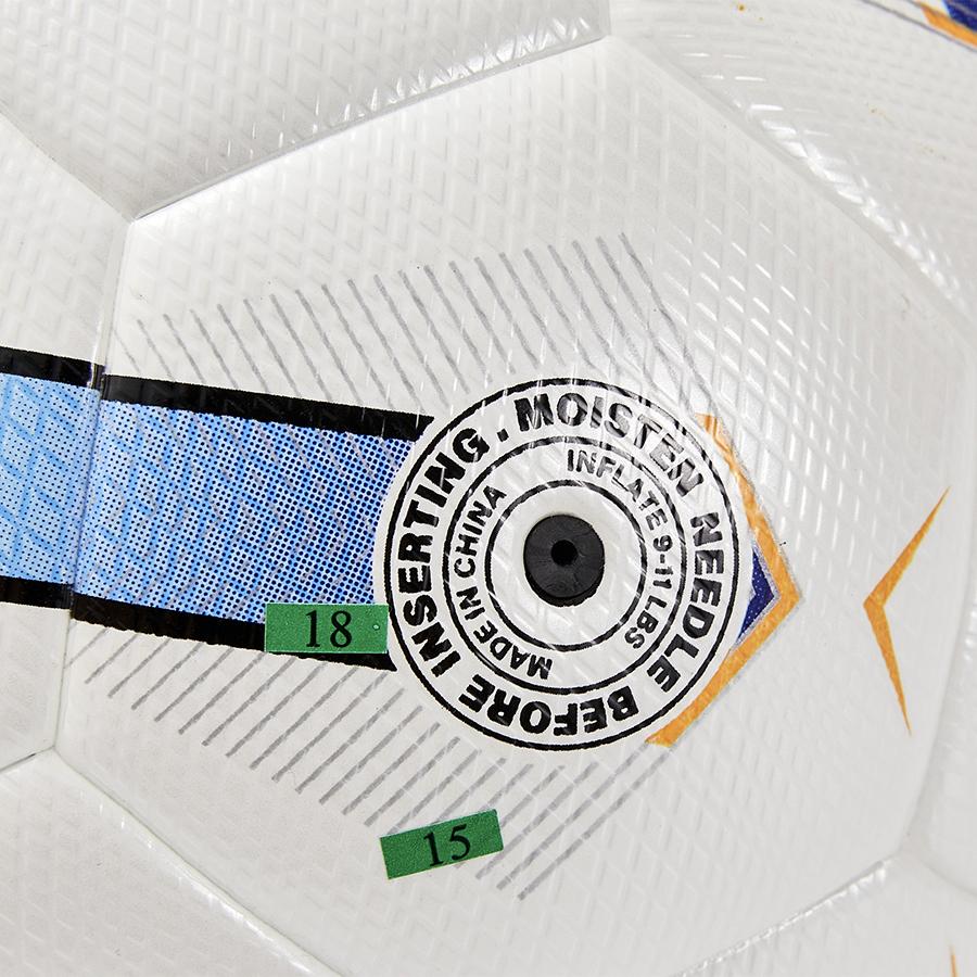 Wear-resistant and non-slip football [No. 5] - white and blue 