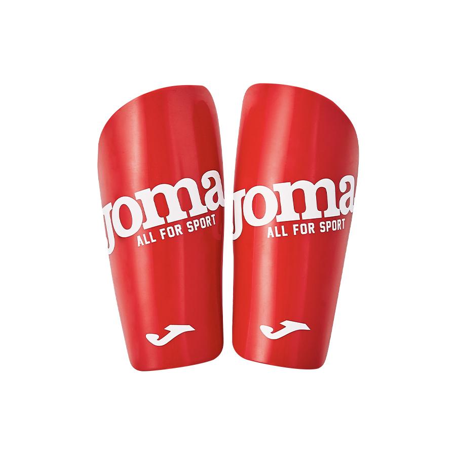 Professional football shin guards [red]