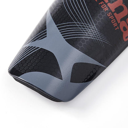 Professional football shin guards [black] 