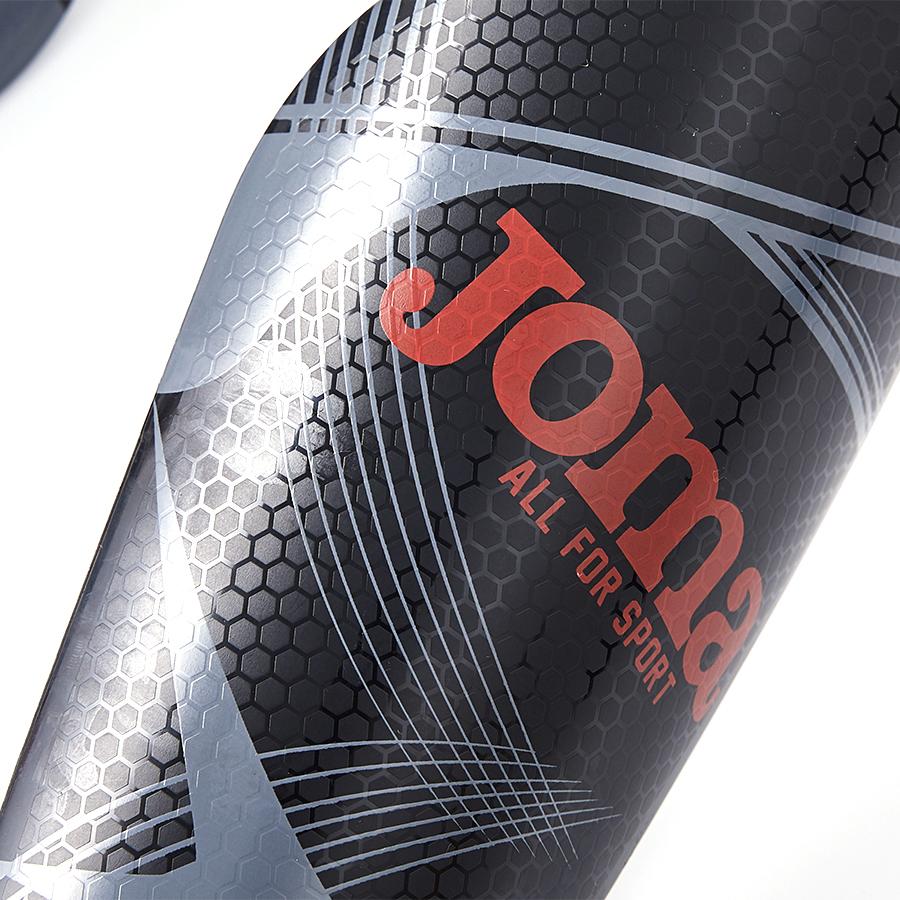 Professional football shin guards [black] 