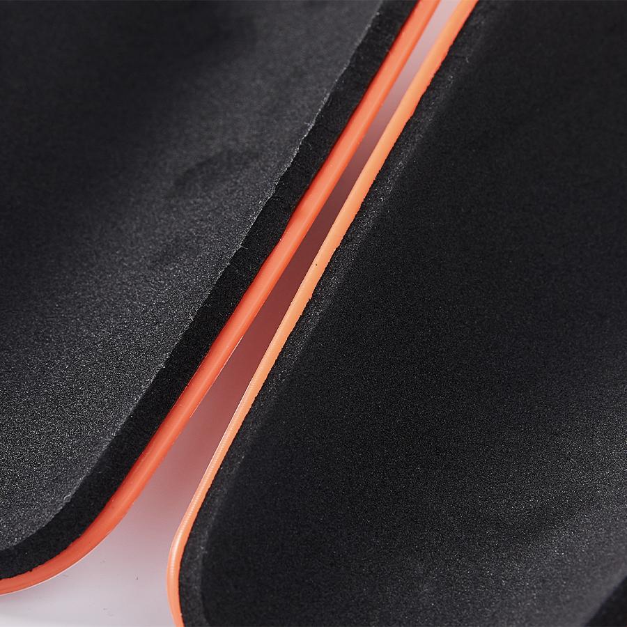 Professional football shin pads [orange] 