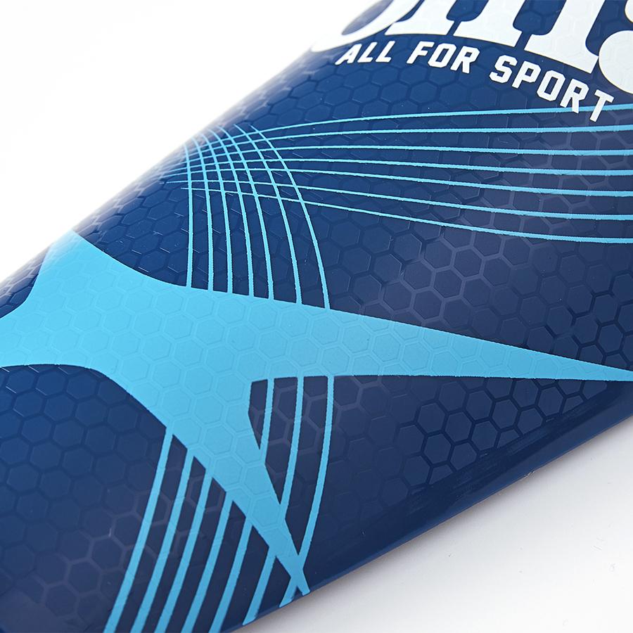 Professional football shin pads [blue] 