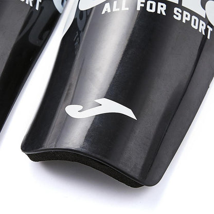 Professional football shin guards [black]