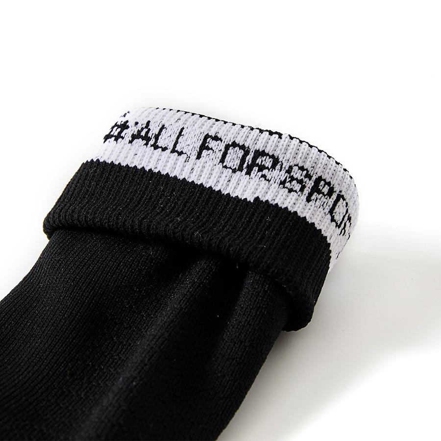 Professional football socks [black] 