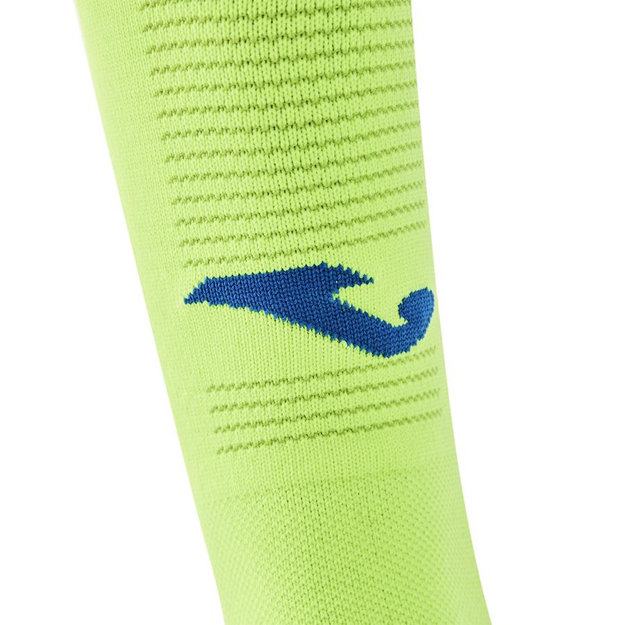 Professional football socks [fluorescent green] 