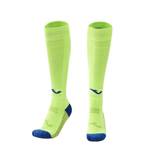 Professional football socks [fluorescent green] 