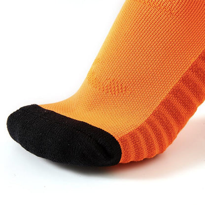 Professional football socks [orange] 
