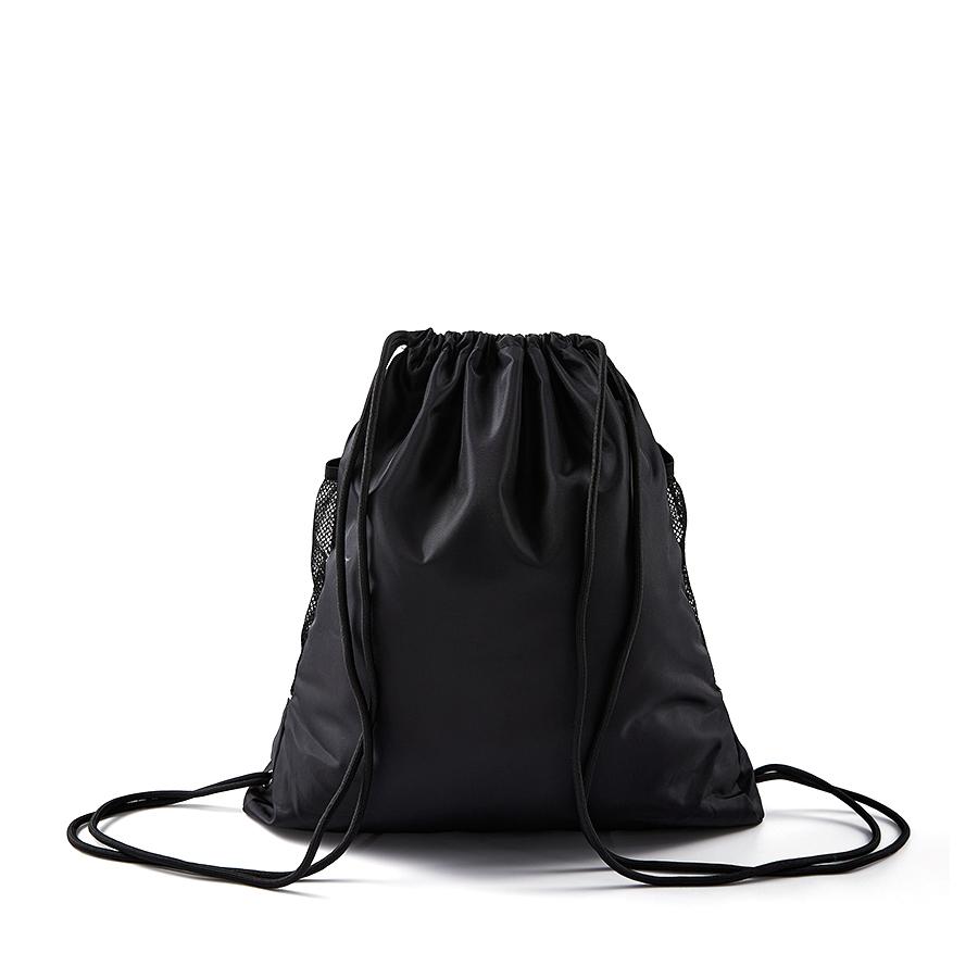 Professional sports zip-up rucksack [black] 