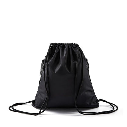 Professional sports zip-up rucksack [black] 