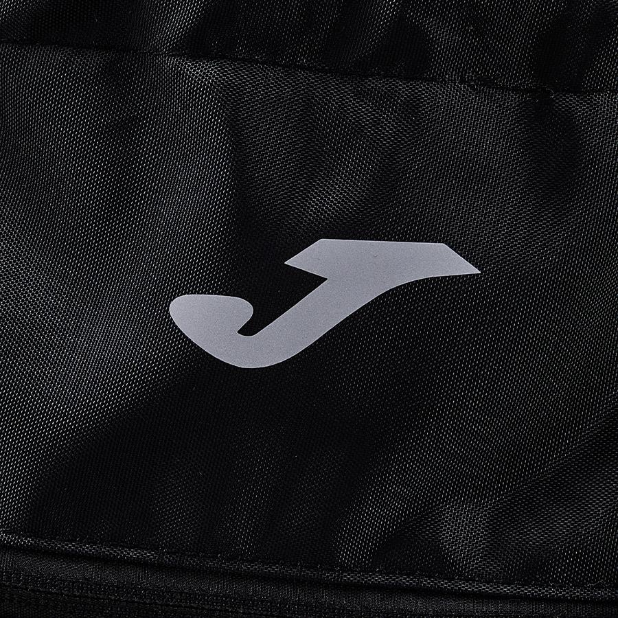 Professional sports zip-up rucksack [black] 
