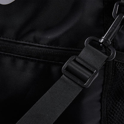 Professional sports zip-up rucksack [black] 