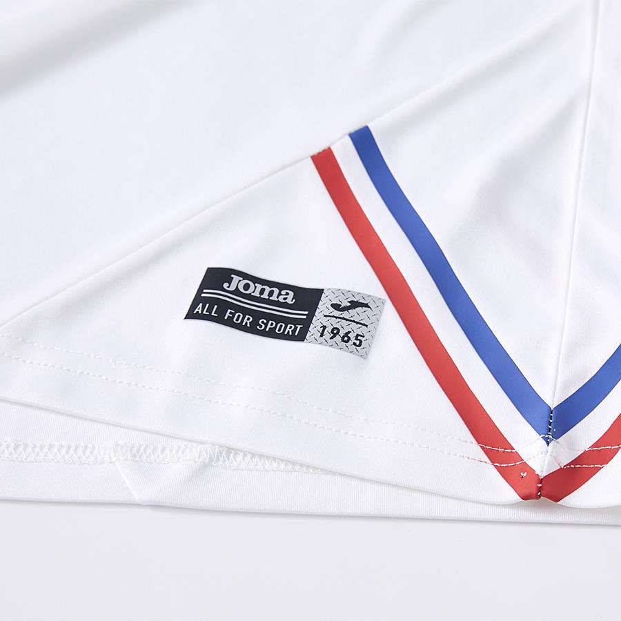 Women's V-neck quick-drying tennis T-shirt [white] 