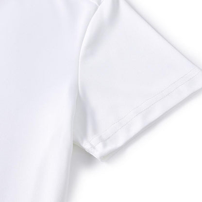 Women's V-neck quick-drying tennis T-shirt [white] 