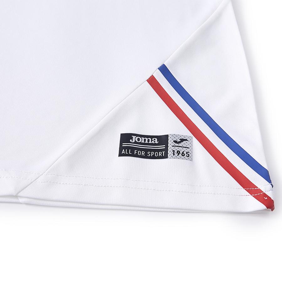 Women's V-neck quick-drying tennis T-shirt [white] 