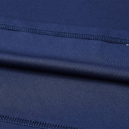 Women's V-neck quick-drying tennis T-shirt [navy blue] 