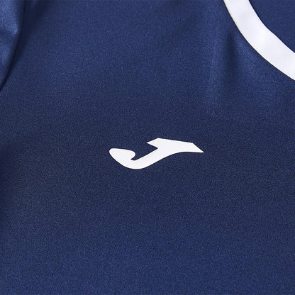 Women's V-neck quick-drying tennis T-shirt [navy blue] 