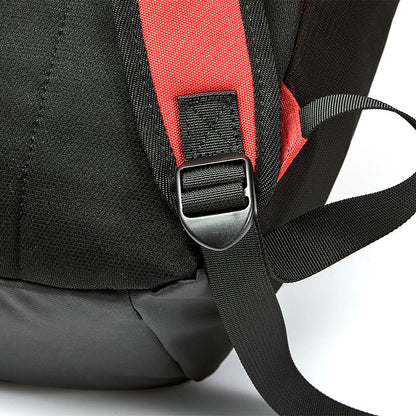 Large capacity sports backpack [red]