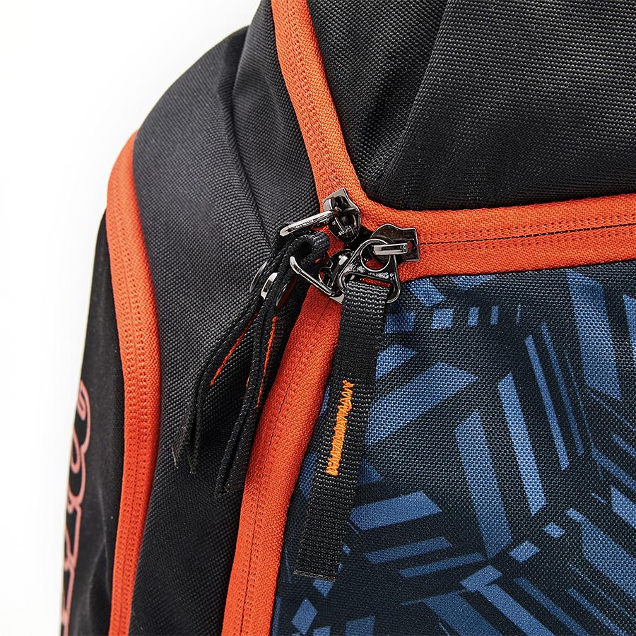 Outdoor style casual backpack [black]
