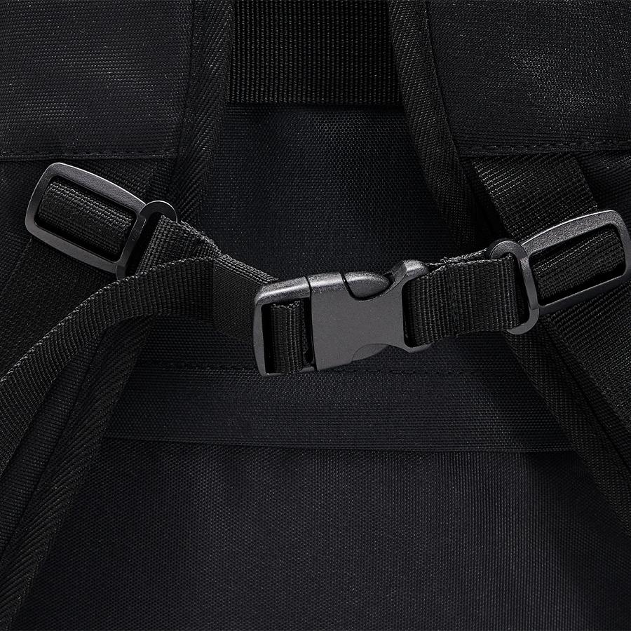 Outdoor style casual backpack [black]