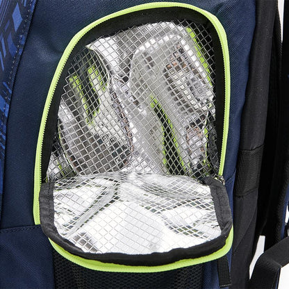 Outdoor style casual backpack [navy blue] 