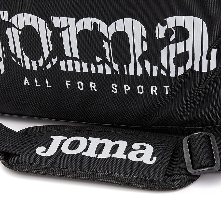 Large-capacity shoulder fitness bag [black]