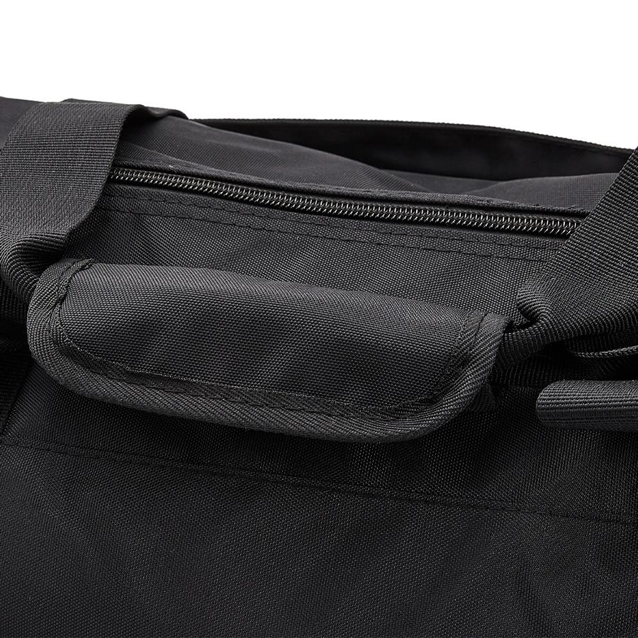 Large-capacity shoulder fitness bag [black]