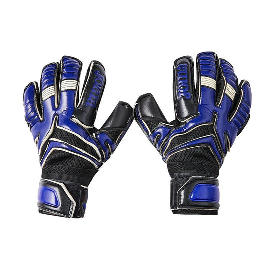 Anti-slip football goalkeeper gloves [black blue]
