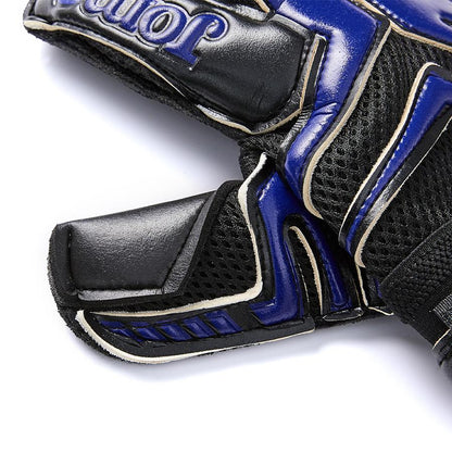 Anti-slip football goalkeeper gloves [black blue]