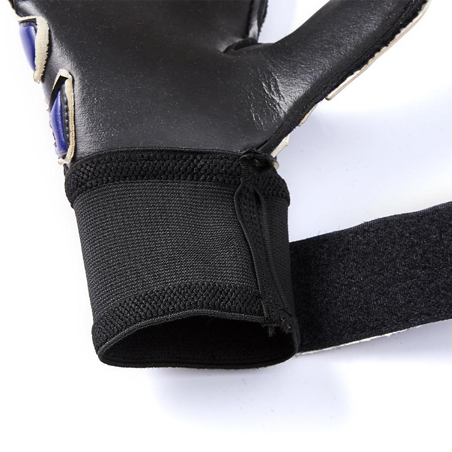 Anti-slip football goalkeeper gloves [black blue]