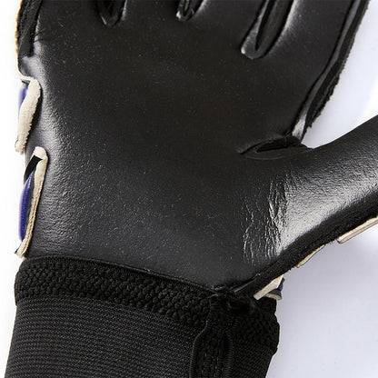Anti-slip football goalkeeper gloves [black blue]