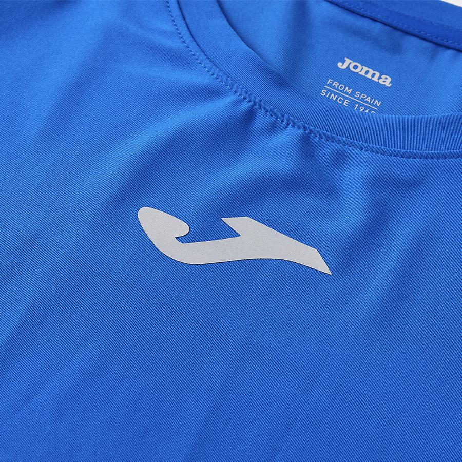 Men's breathable quick-drying tight-fitting short-sleeved shirt [royal blue]