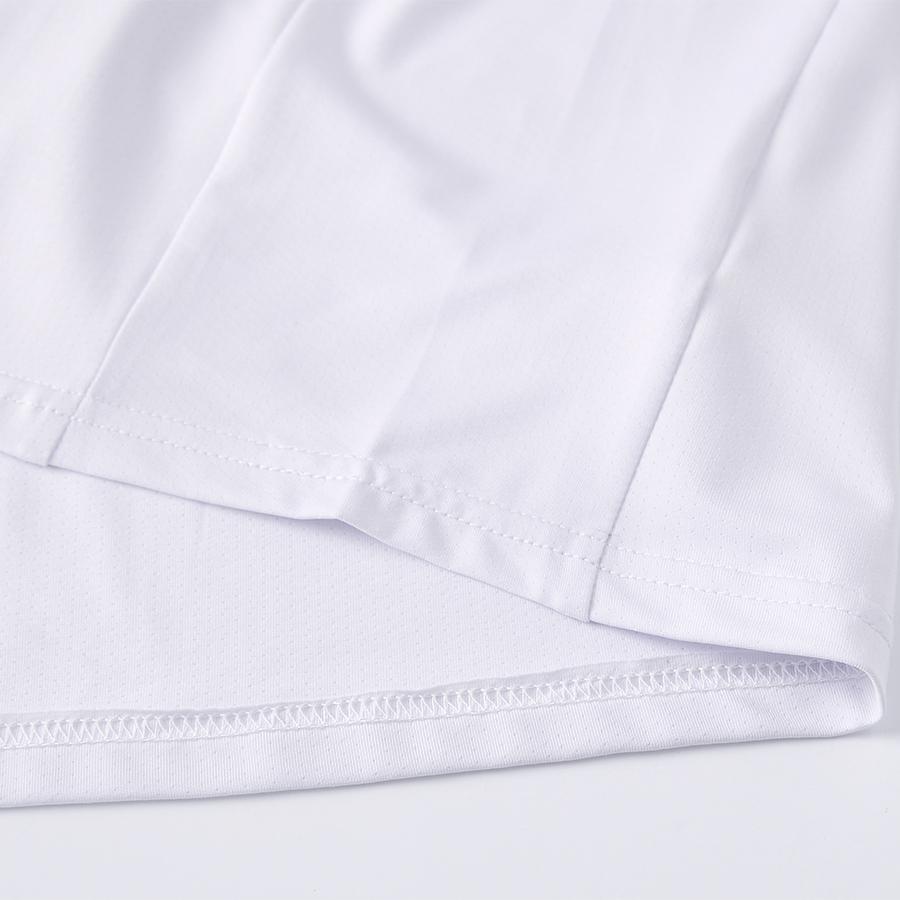 Men's breathable close-fitting short-sleeved T-shirt [white] 