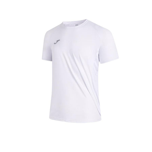 Men's breathable close-fitting short-sleeved T-shirt [white] 