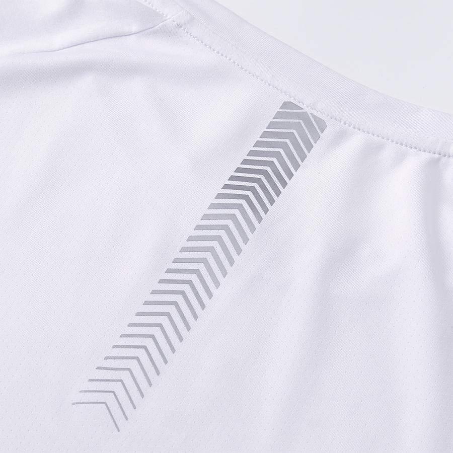 Men's breathable close-fitting short-sleeved T-shirt [white] 