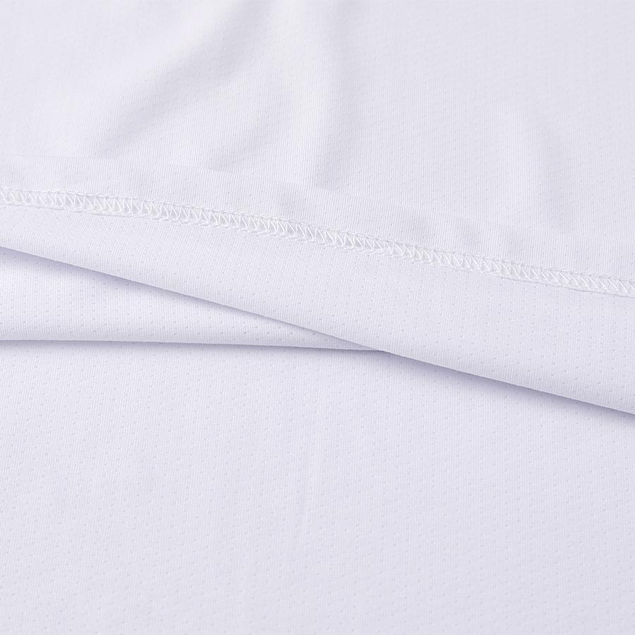 Men's breathable close-fitting short-sleeved T-shirt [white] 